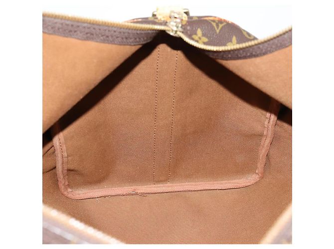 LOUIS VUITTON Monogram Keepall Bandouliere 55 Borsa Boston M41414 LV Auth 145385 Monogramma - vista 21