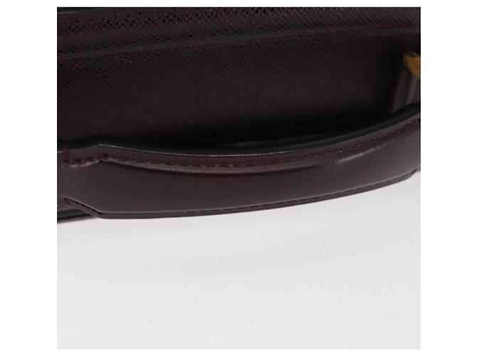LOUIS VUITTON Briefcase Ural in Pelle Taiga Acajou M30026 LV Auth th6414 Marrone - vista 7