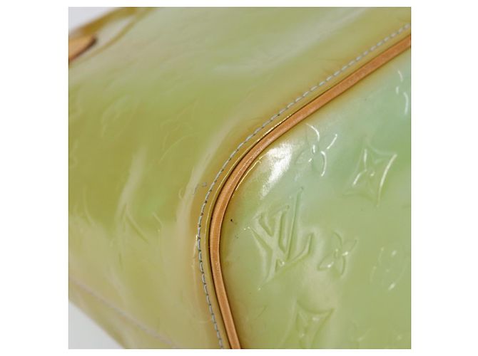 LOUIS VUITTON Borsa a Mano Monogram Vernis Houston Blu Baby M91005 LV Auth 150110 Blu chiaro - vista 15