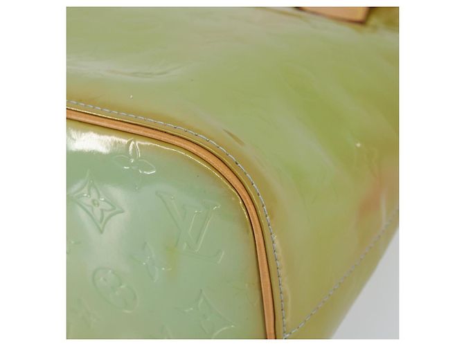 LOUIS VUITTON Borsa a Mano Monogram Vernis Houston Blu Baby M91005 LV Auth 150110 Blu chiaro - vista 8