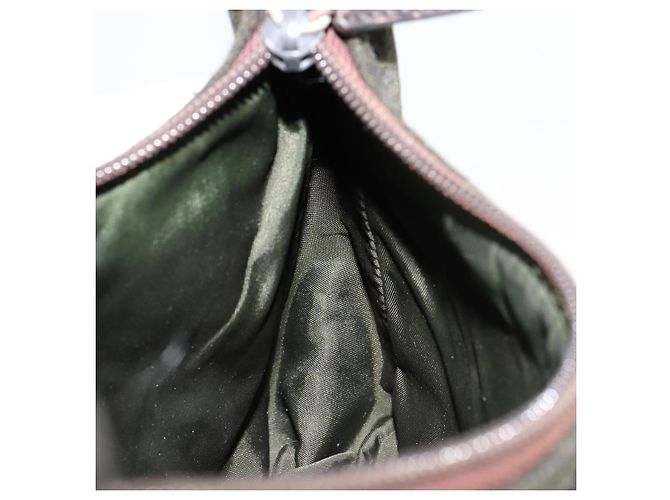 PRADA Sports Accessory Pouch Wool Khaki Auth am9470 - view 21