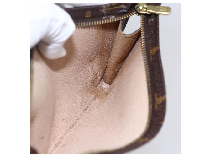 Bucket LOUIS VUITTON Monogramma Secchiello GM Pochette Accessorio LV Auth 148724 - vista 11