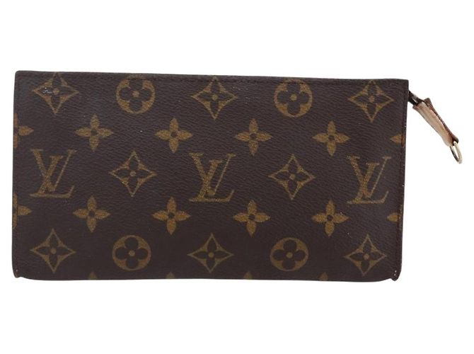 Bucket LOUIS VUITTON Monogramma Secchiello GM Pochette Accessorio LV Auth 148724 - vista 13