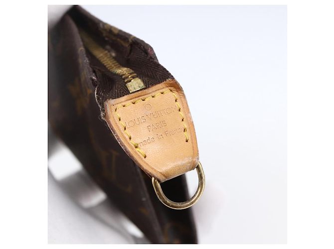 Bucket LOUIS VUITTON Monogramma Secchiello GM Pochette Accessorio LV Auth 148724 - vista 8