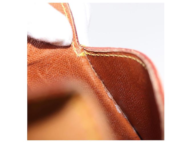 LOUIS VUITTON Borsa a Spalla Saint Cloud PM in Pelle Nomad Beige LV Auth gh1044 - vista 12