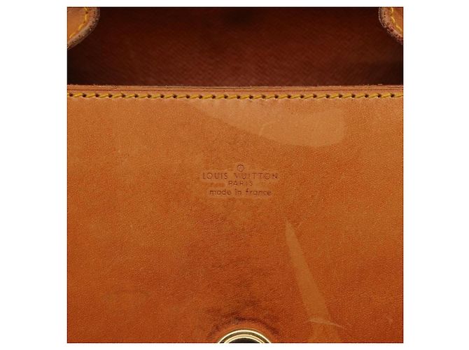 LOUIS VUITTON Borsa a Spalla Saint Cloud PM in Pelle Nomad Beige LV Auth gh1044 - vista 19
