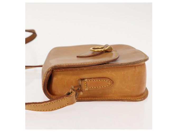 LOUIS VUITTON Borsa a Spalla Saint Cloud PM in Pelle Nomad Beige LV Auth gh1044 - vista 4