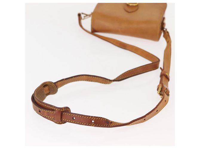 LOUIS VUITTON Borsa a Spalla Saint Cloud PM in Pelle Nomad Beige LV Auth gh1044 - vista 7