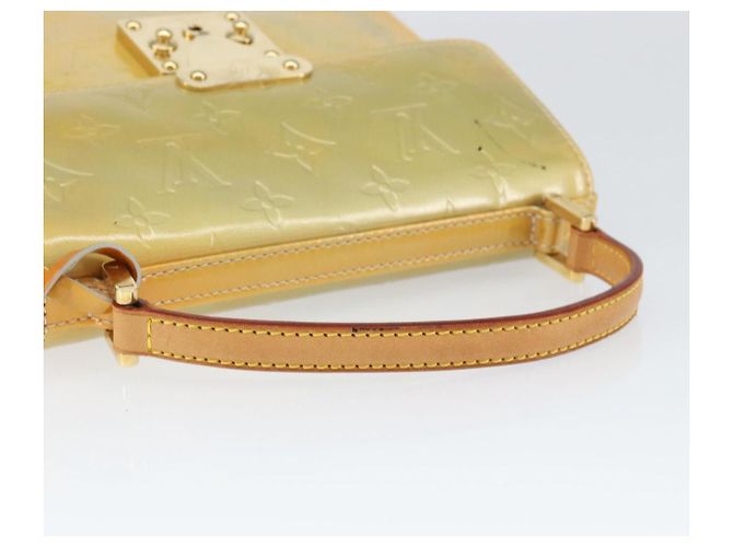 LOUIS VUITTON Borsa a mano Spring Street Monogram Vernis Grigio M91029 LV Auth 149160 - vista 7