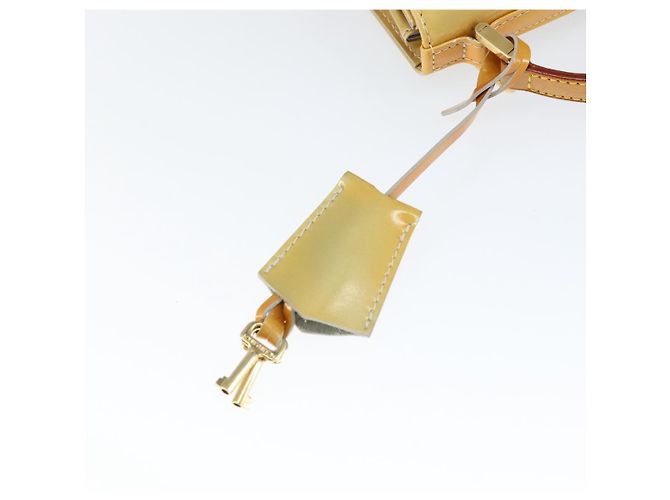LOUIS VUITTON Borsa a mano Spring Street Monogram Vernis Grigio M91029 LV Auth 149160 - vista 8
