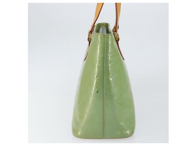 LOUIS VUITTON Borsa a Mano Monogram Vernis Houston Blu Baby M91005 LV Auth gh1056 Blu chiaro - vista 3