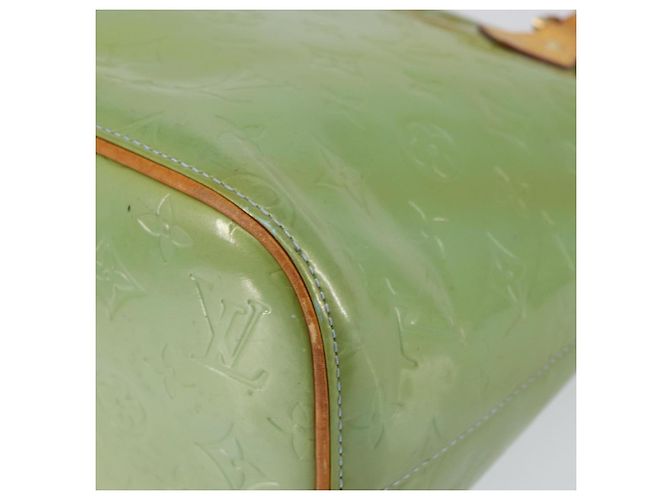 LOUIS VUITTON Borsa a Mano Monogram Vernis Houston Blu Baby M91005 LV Auth gh1056 Blu chiaro - vista 8