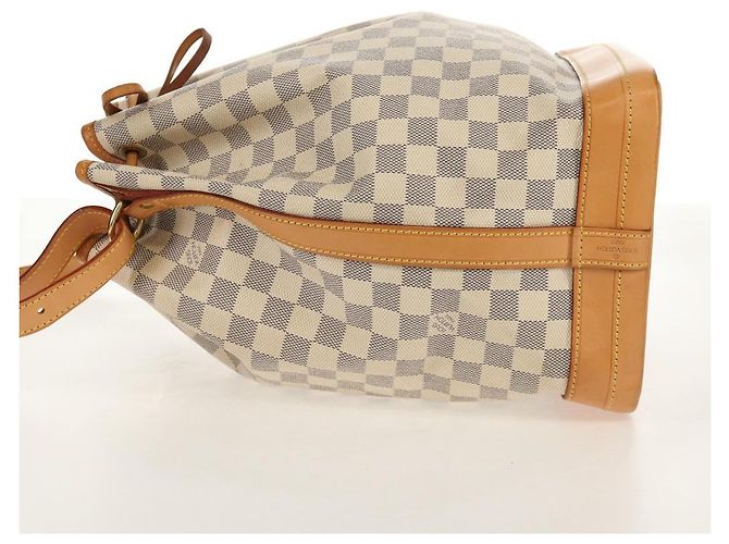 LOUIS VUITTON Borsa a Spalla Noe Damier Azur N42222 LV Auth 138518V - vista 3