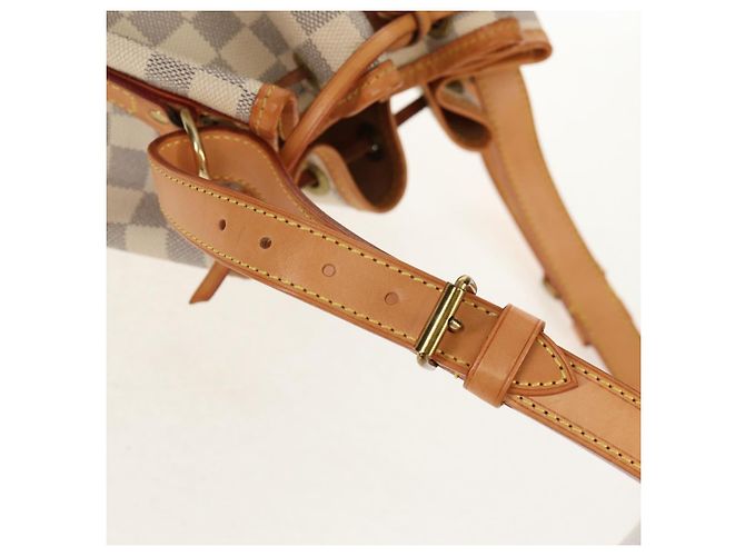 LOUIS VUITTON Borsa a Spalla Noe Damier Azur N42222 LV Auth 138518V - vista 8