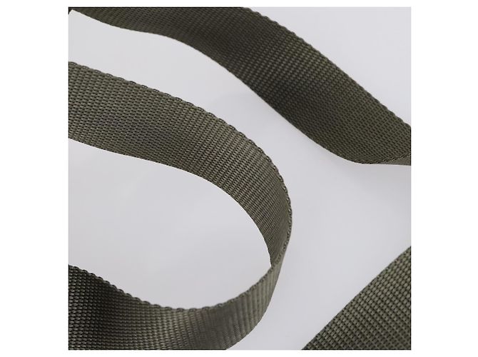 PRADA Backpack Nylon Gray Silver Auth bs30075 Brown Silvery - view 15
