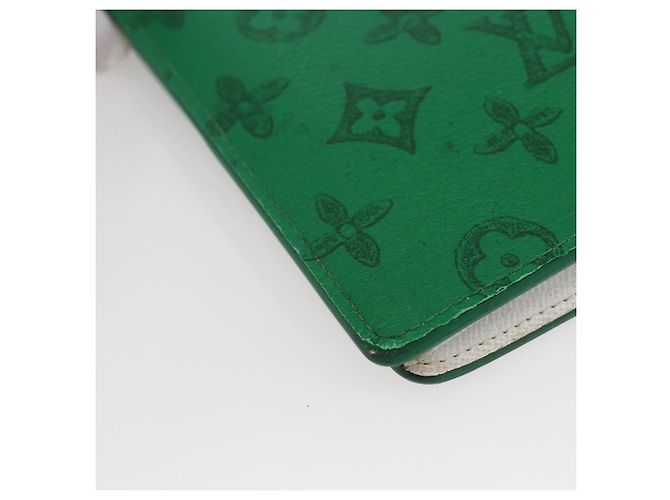 LOUIS VUITTON Monedero Brazza Monogram Everyday Verde M80801 LV Auth 149234 Monograma - vista 16