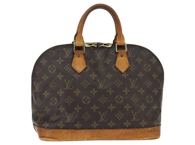 LOUIS VUITTON Borsa a Mano Monogram Alma M51130 LV Auth BA7155 Monogramma - vista 13