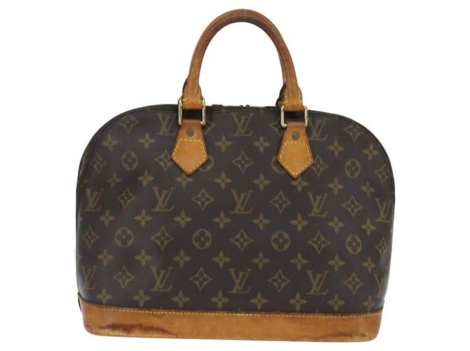 LOUIS VUITTON Borsa a Mano Monogram Alma M51130 LV Auth BA7155 Monogramma - vista 2