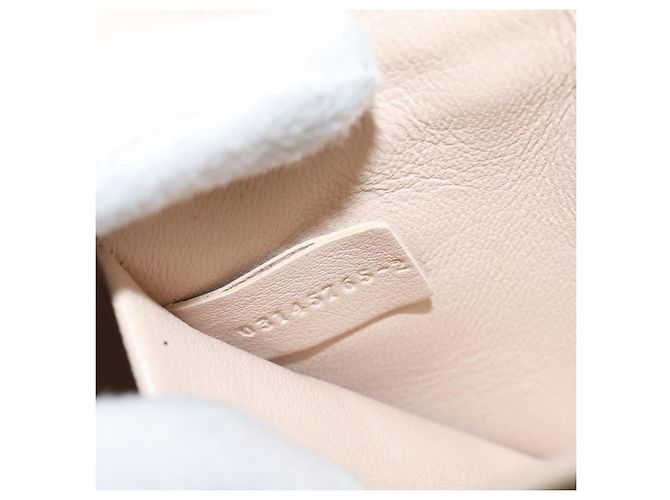Chloé Borsa a Spalla Chloe in Pelle Blu Navy Oro Auth BA7371 D'oro - vista 20