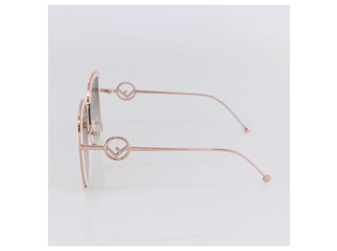 Gafas de sol FENDI de plástico Rosa Auth bs30356 - vista 5