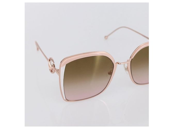 Gafas de sol FENDI de plástico Rosa Auth bs30356 - vista 6
