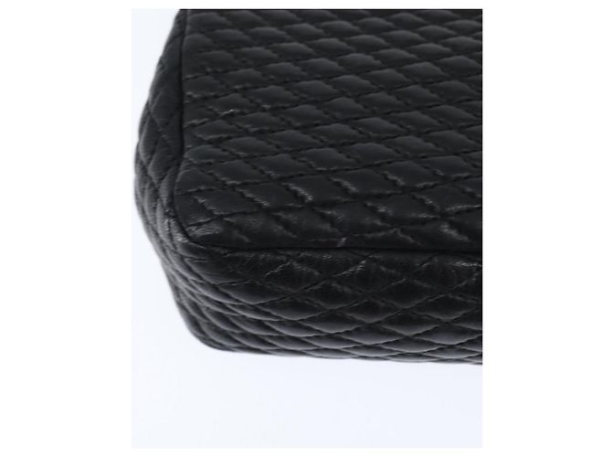 BALLY Borsa a Spalla con Catena Pelle Nera Oro Auth BA7302 Nero D'oro - vista 15