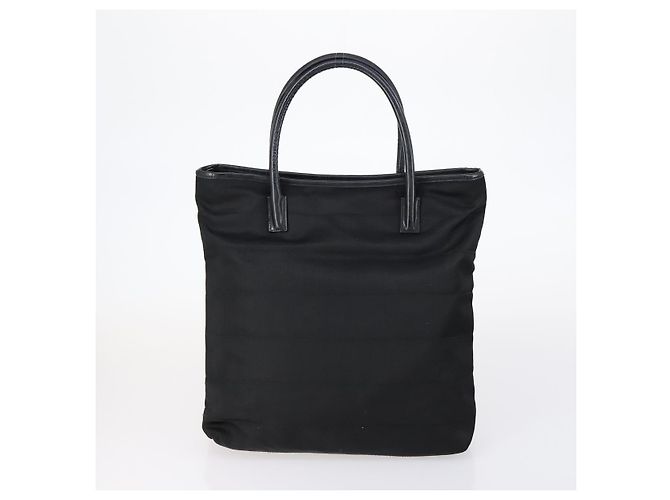 Borsa Tote GUCCI in suede, tela e nylon 4 pezzi Nero Avorio Auth bs30282 Crudo - vista 15
