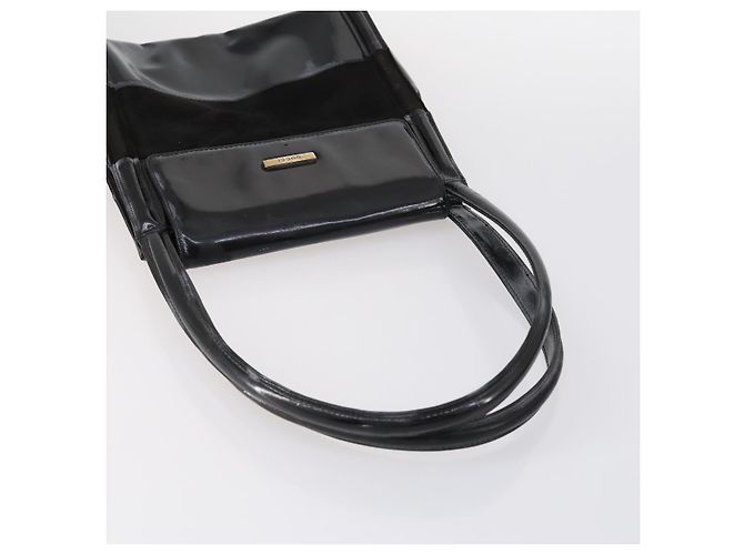 Borsa Tote GUCCI in suede, tela e nylon 4 pezzi Nero Avorio Auth bs30282 Crudo - vista 4
