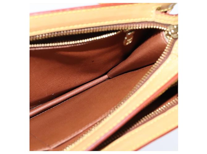 LOUIS VUITTON Borsa a Spalla Epi Angian Beige M52116 LV Auth BA7220 - vista 18