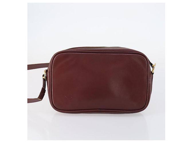Cartier Borsa a spalla Must Line in pelle 2Set Bordeaux Auth bs30274 Bordò - vista 11