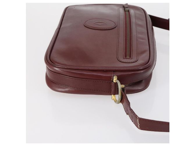 Cartier Borsa a spalla Must Line in pelle 2Set Bordeaux Auth bs30274 Bordò - vista 12
