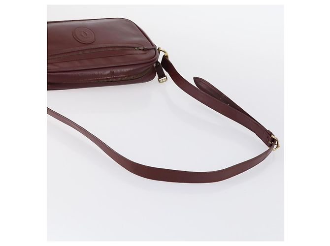 Cartier Borsa a spalla Must Line in pelle 2Set Bordeaux Auth bs30274 Bordò - vista 13