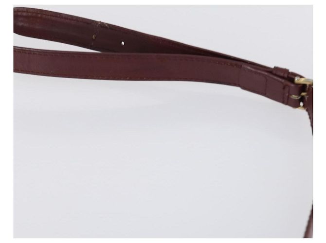 Cartier Borsa a spalla Must Line in pelle 2Set Bordeaux Auth bs30274 Bordò - vista 14