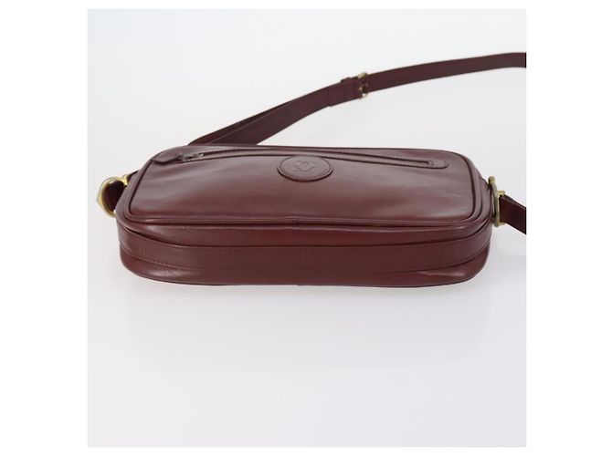 Cartier Borsa a spalla Must Line in pelle 2Set Bordeaux Auth bs30274 Bordò - vista 15