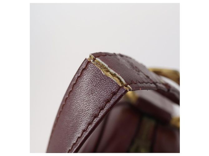 Cartier Borsa a spalla Must Line in pelle 2Set Bordeaux Auth bs30274 Bordò - vista 17
