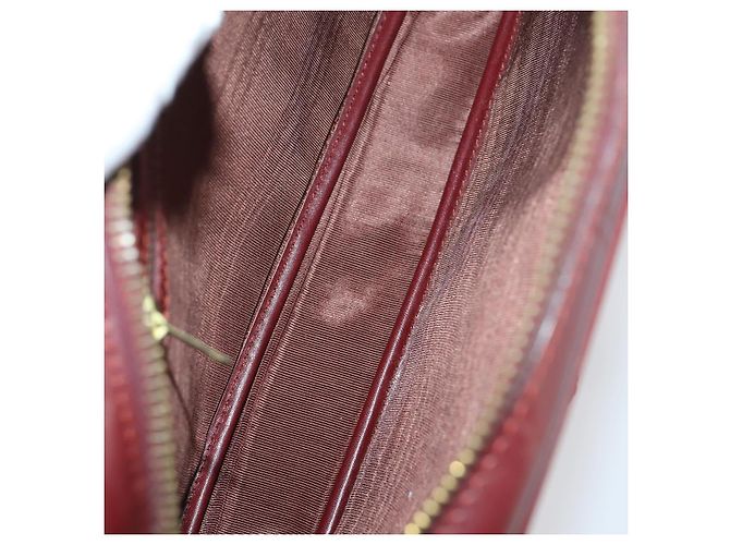 Cartier Borsa a spalla Must Line in pelle 2Set Bordeaux Auth bs30274 Bordò - vista 18