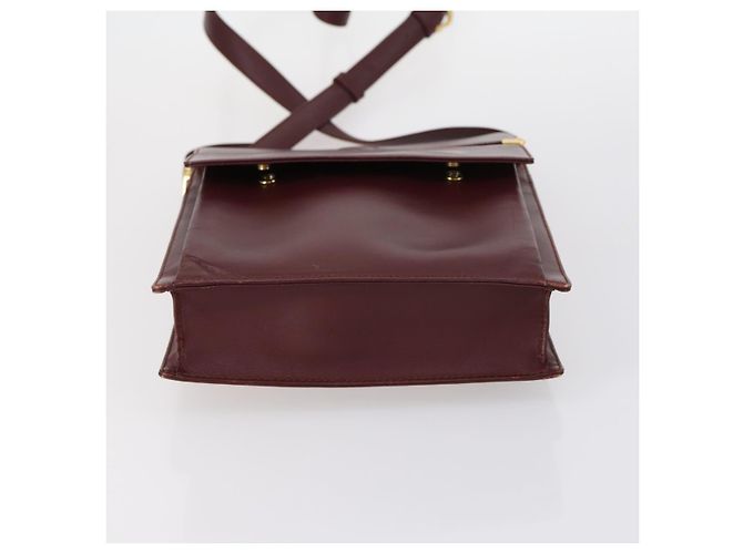 Cartier Borsa a spalla Must Line in pelle 2Set Bordeaux Auth bs30274 Bordò - vista 7