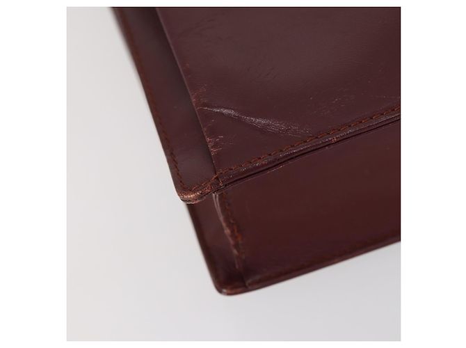 Cartier Borsa a spalla Must Line in pelle 2Set Bordeaux Auth bs30274 Bordò - vista 8