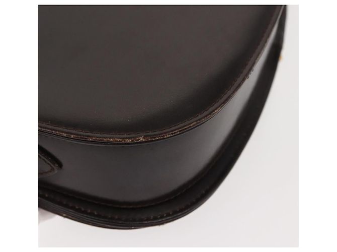 Borsa a Spalla in Pelle Marrone Gucci Oro Auth fm4925 D'oro - vista 14