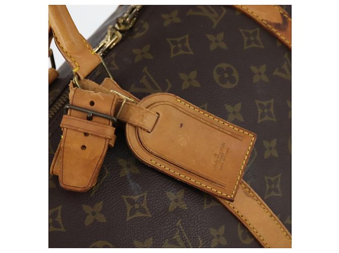 LOUIS VUITTON Monogram Keepall 50 Boston Bag M41426 LV Auth bs29527 - view 20