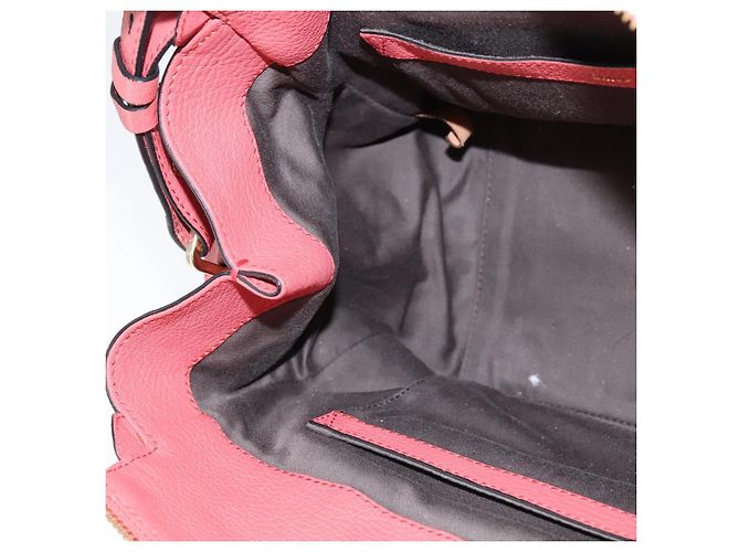 Chloé Borsa a Mano in Pelle Chloe Bridget 2 in 1 Rosa Oro Auth BA7368 D'oro - vista 20
