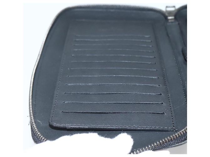 LOUIS VUITTON Organizer Damier Infini Borsa Atholl Nera N41382 LV Auth BA6356 Nero - vista 22
