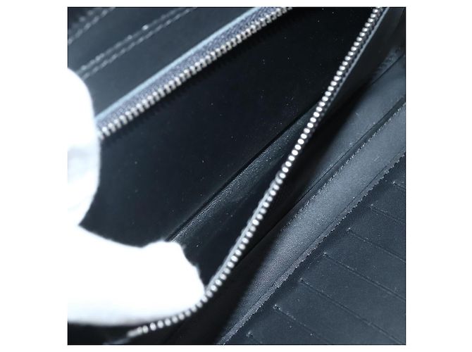 LOUIS VUITTON Organizer Damier Infini Borsa Atholl Nera N41382 LV Auth BA6356 Nero - vista 24