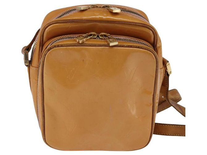 LOUIS VUITTON Bolsa Wooster Monogram Vernis Rosa Marshmallow M91037 Auth bs29675 - vista 13