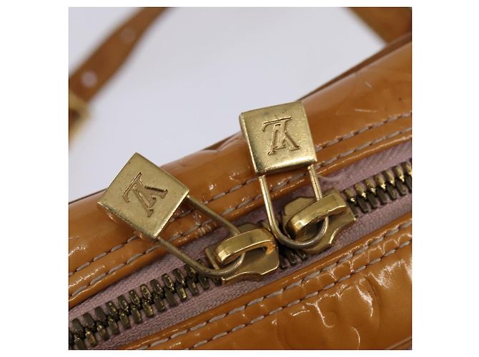 LOUIS VUITTON Bolsa Wooster Monogram Vernis Rosa Marshmallow M91037 Auth bs29675 - vista 18