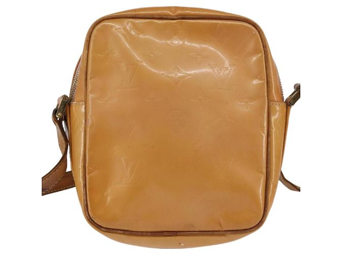 LOUIS VUITTON Bolsa Wooster Monogram Vernis Rosa Marshmallow M91037 Auth bs29675 - vista 2