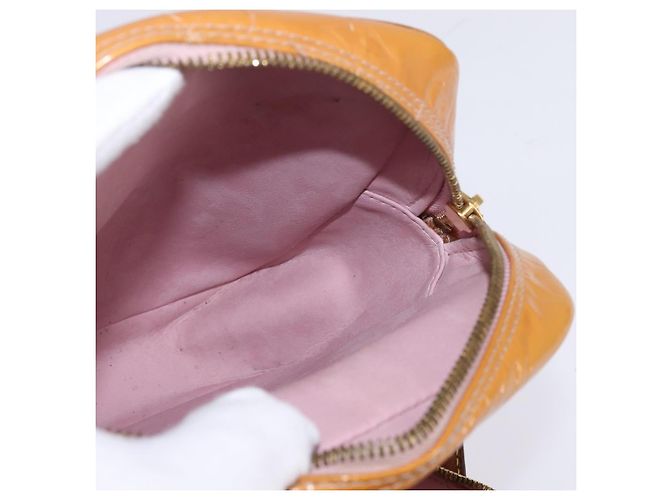 LOUIS VUITTON Bolsa Wooster Monogram Vernis Rosa Marshmallow M91037 Auth bs29675 - vista 20