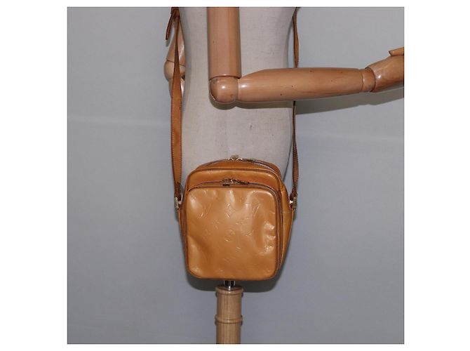 LOUIS VUITTON Bolsa Wooster Monogram Vernis Rosa Marshmallow M91037 Auth bs29675 - vista 22