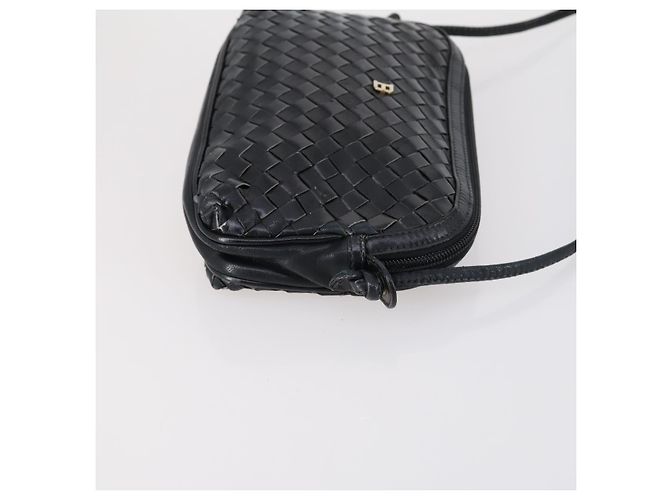 BALLY Borsa a Spalla in Pelle 3 Pezzi Marrone Nero Bordeaux Auth BA4812 Bordò - vista 12