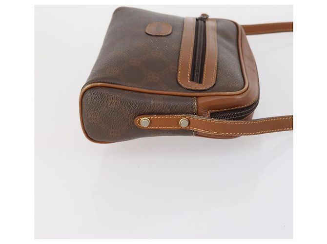 BALLY Borsa a Spalla in Pelle 3 Pezzi Marrone Nero Bordeaux Auth BA4812 Bordò - vista 19